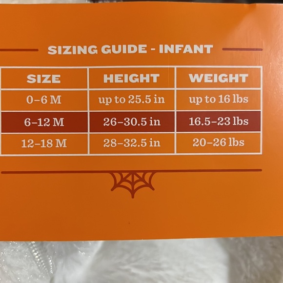 UNICORN Plush costume 1 piece Target HYDE & EEK Infants 6-12 Months NWT New - Picture 7 of 7